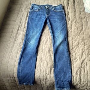 All Saints Dark Blue Denim Jeans